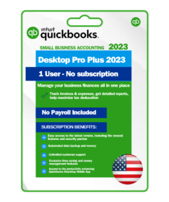 quickbooks desktop pro plus 2023 lifetime activation